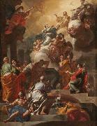 Francesco Solimena L Assomption et le Couronnement de la Vierge Sweden oil painting artist